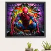 Spider Marvel-Man Wall-Full Round Diamond Painting 40*35CM