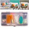 Mixed Fishing Lures Kit Soft and Hard Bait Hooks Swivels for Bass Pike Crank