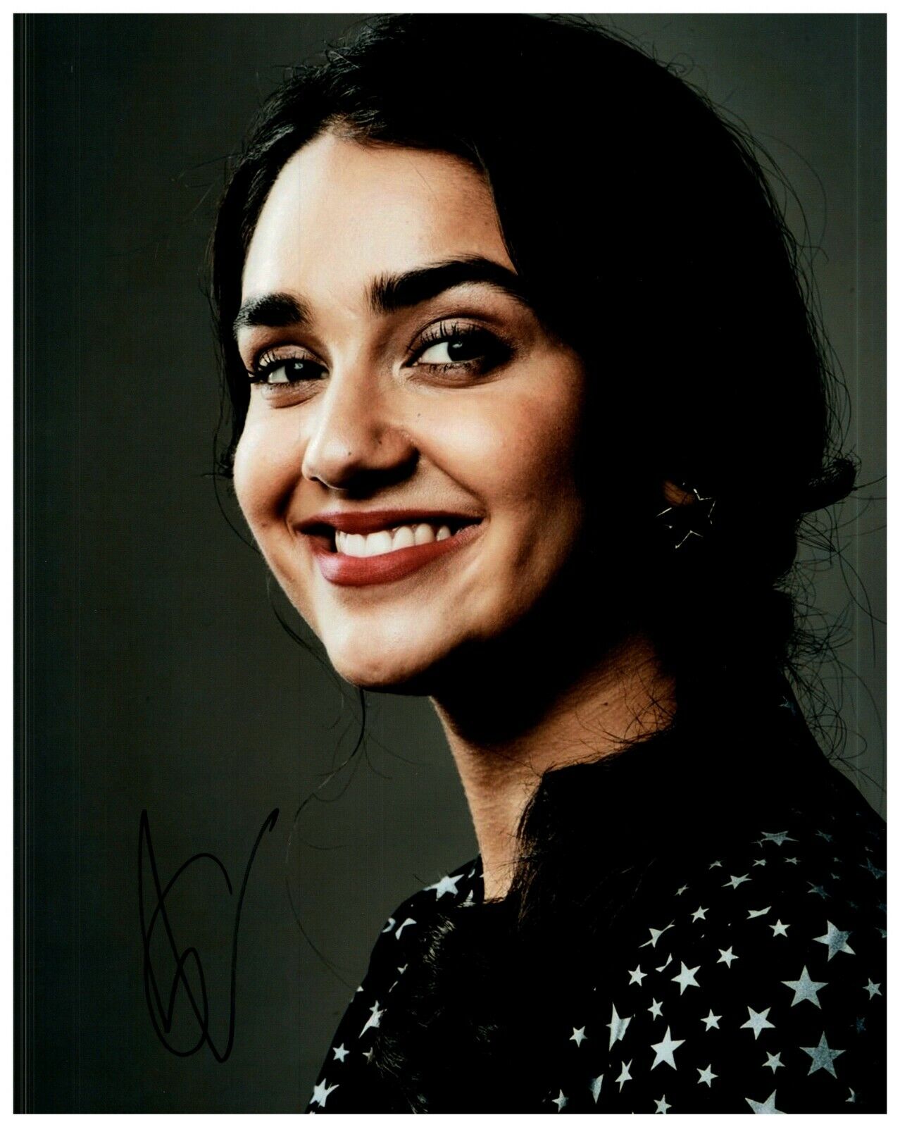 ~~ GERALDINE VISWANATHAN Authentic Hand-Signed BLOCKERS