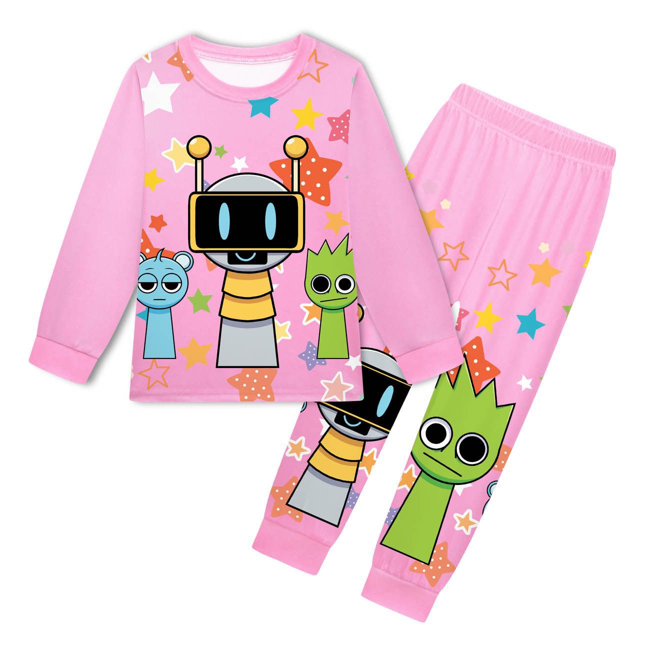 Sprunki Cosplay Colthing | Two-piece | Long-sleeved Suits