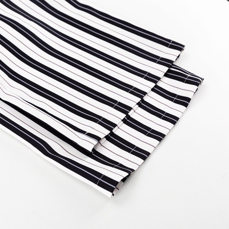 Ootddress High Waist Zebra Printed Women's Pants Fashion Loose Patchwork Wide Leg Trousers Contrast Casual Pocket Flared Trousers