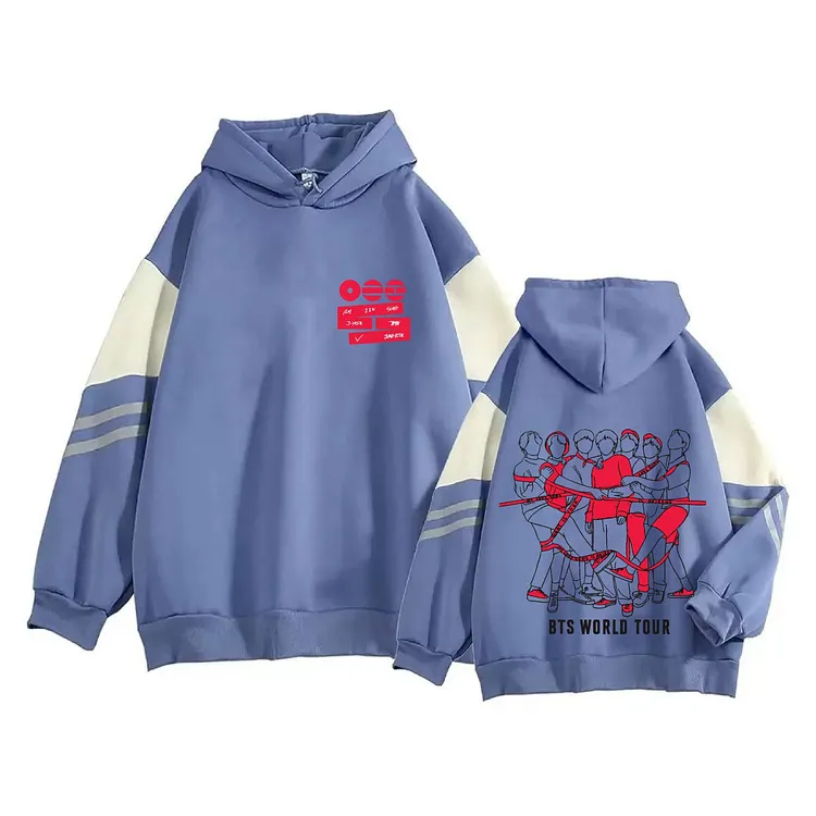 BTS Arirang World Tour Color-Block Hoodie