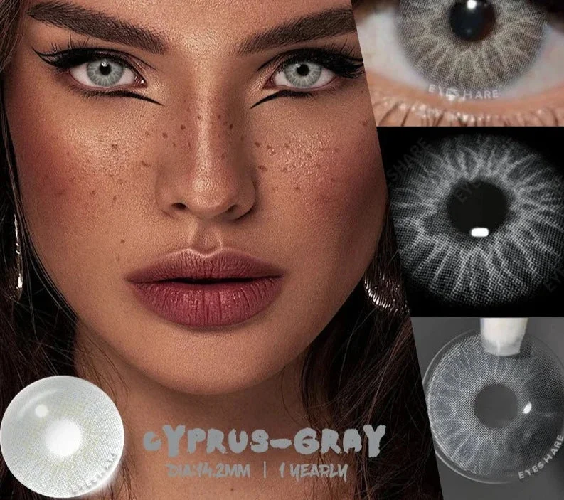 Sdrawing 1pair Colored Contact Lenses for Eyes Natural Look Gray Eye Lenses Brown Contact Blue Lenses Fast Delivery Green Lenses