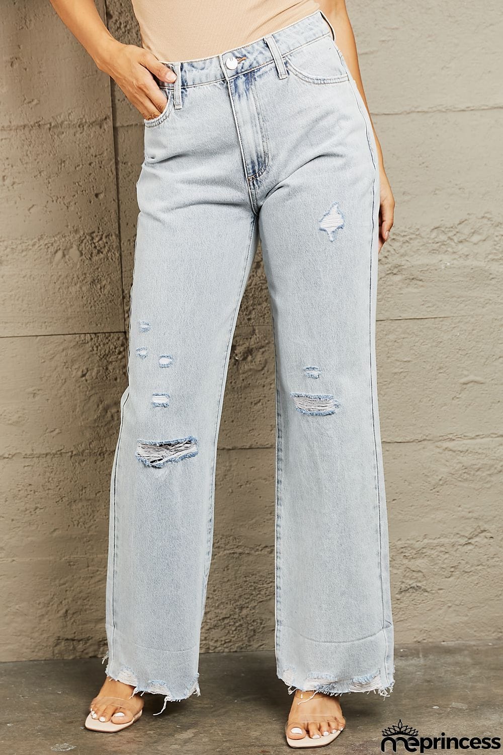 BAYEAS High Waist Flare Jeans