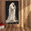 Soft Light Holy Mother Special Shaped 5D DIY Partial Drill Diamond Painting Kits for Adults Beginners Home Decor Diamonds Dots Gem Art Kits Large Size 15.75x27.56inch