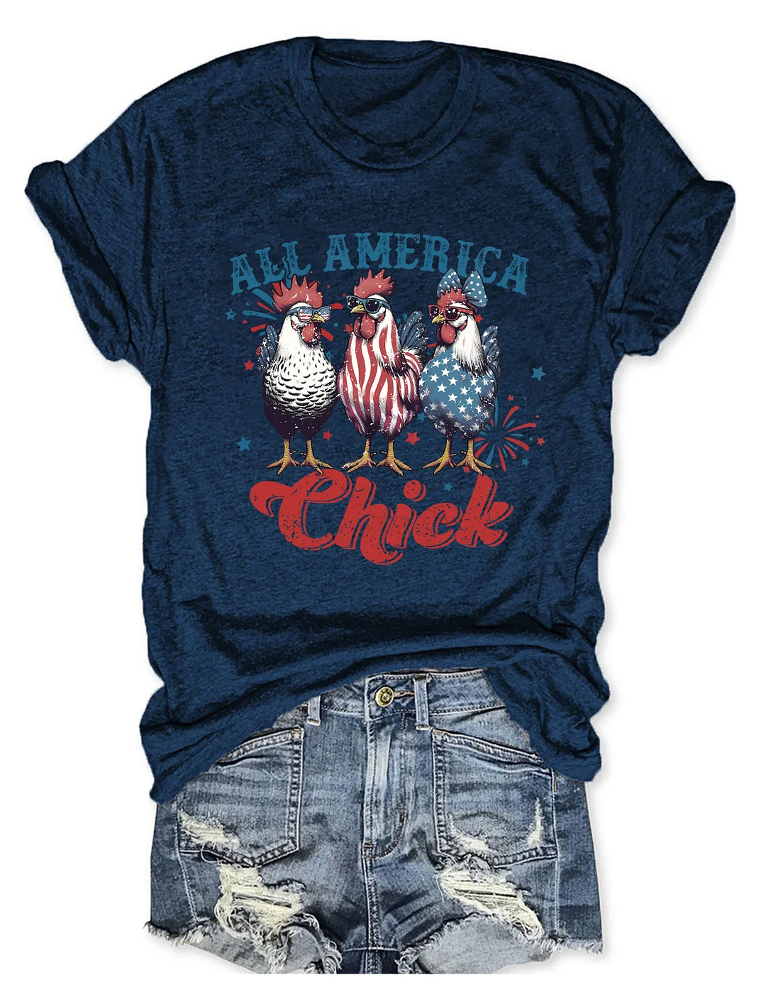 All America Chick T-shirt