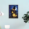 (40*60cm)Halloween Pumpkin Skeleton - Full Round Drill Diamond Painting