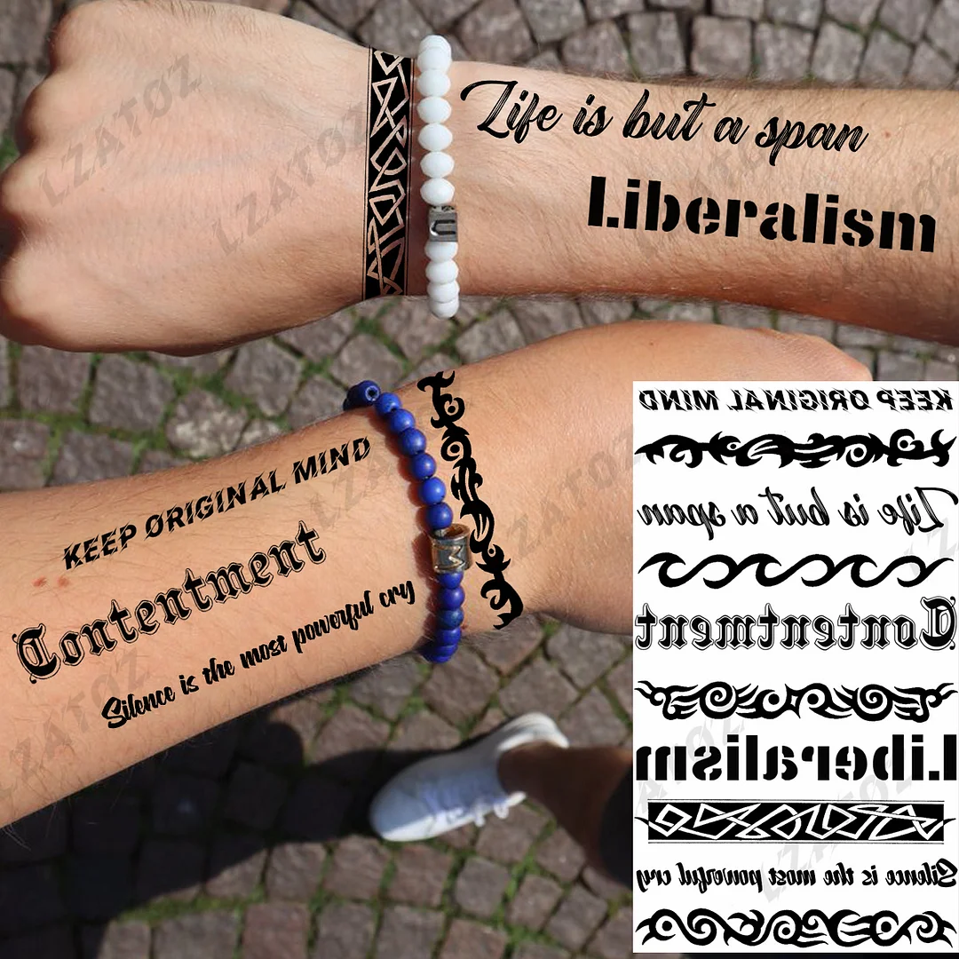 Sdrawing Eye Flower Temporary Tattoos For Woman Adults Rose Butterfly Tiny Fake Tattoo Sticker 3D Finger Waterproof Tatoos