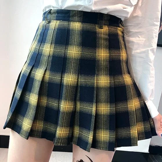 Gothic Punk Harajuku Pleated Skirt S13086