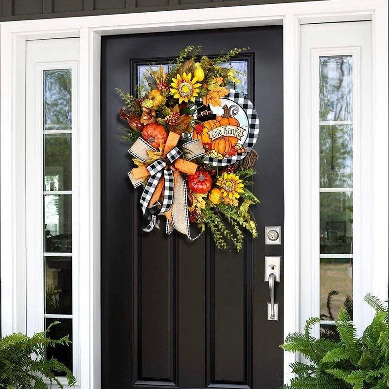 Fall Sunflower Wreath (Thanksgiving)