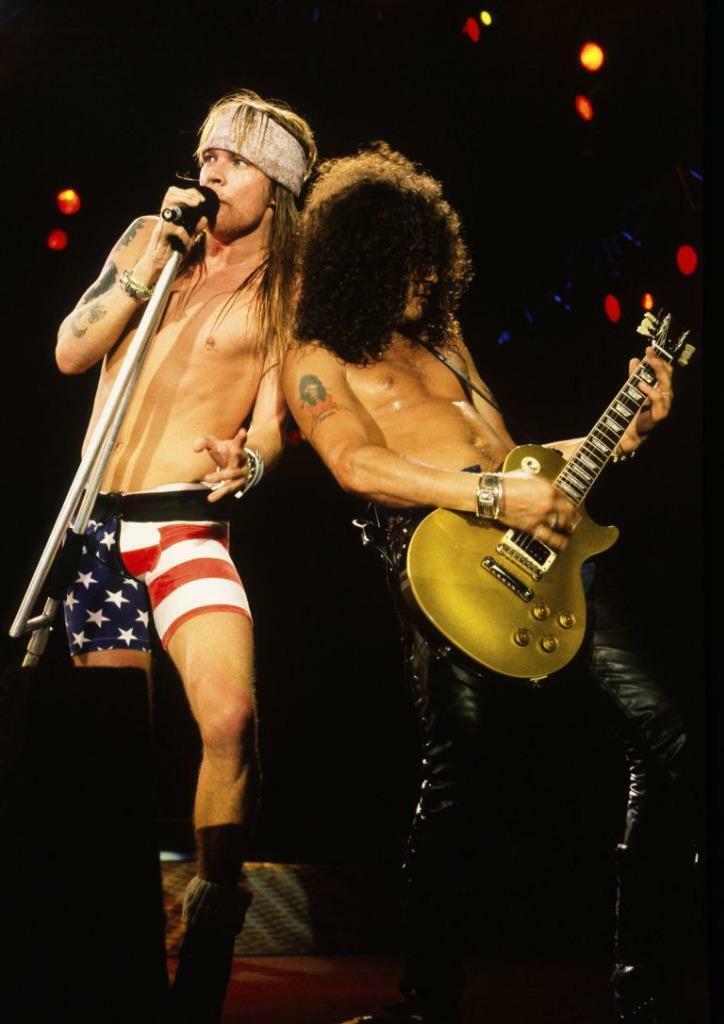 Axl Rose and Slash 8x10 Picture Simply Stunning Photo Poster painting Gorgeous Celebrity #2