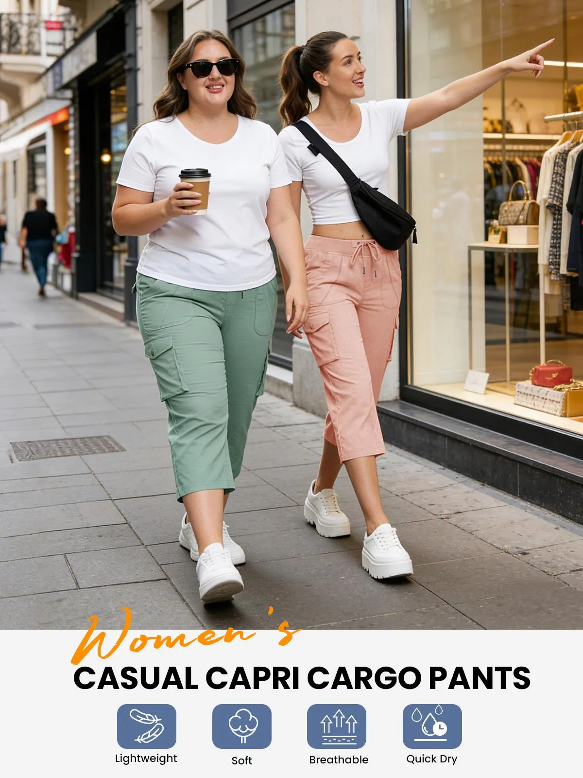 YSENTO Women's Cargo Capris UP TO XXXXL Outdoor Lightweight Casual Pants Trip Loose Shorts Summer Style Moms over 30 Comfy wear ootd Bottoms Basic Khaki Black #outdoorfun YSENTO Women's Cargo Capris UP TO XXXXL Outdoor Lightweight Casual Pants Trip Loose Shorts Summer Style Moms over 30 Comfy wear ootd Bottoms Basic Khaki Black #outdoorfun