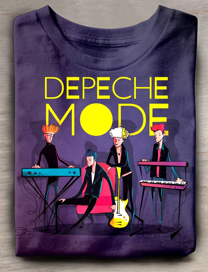 Teecade Teecade Depeche Mode Band T-shirt