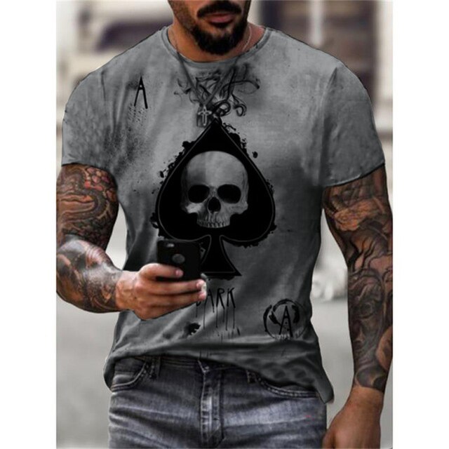 

Poker A - 3D Printed Men T Shirt, 501 Original