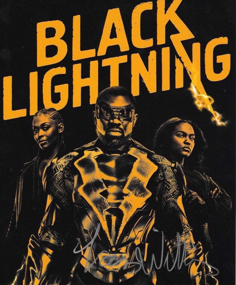 * CRESS WILLIAMS * signed autographed 8x10 Photo Poster painting * BLACK LIGHTNING * 1
