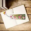 3Pcs Diamond Painting Flowers Bookmark Making Kit for Book Lovers