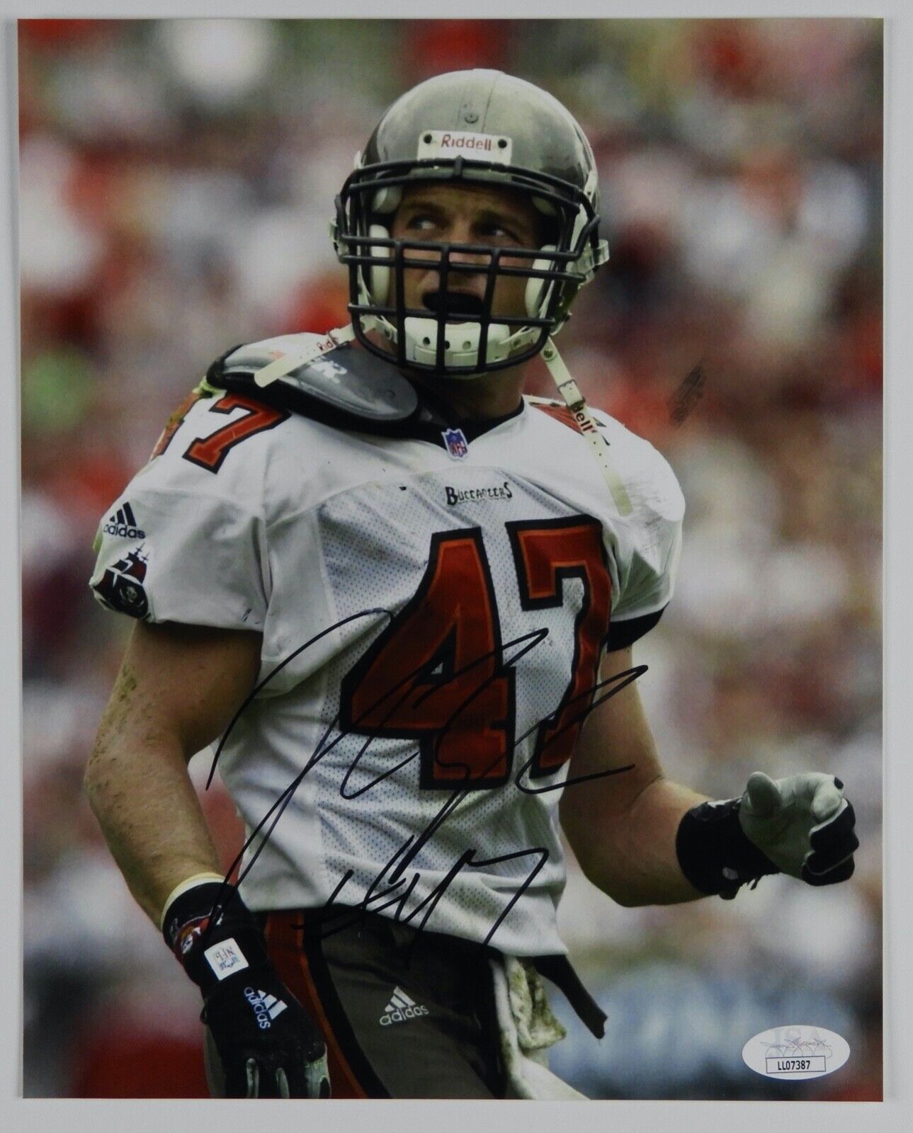 John Lynch JSA Autograph Signed 8 x 10 Photo Poster painting Tampa Bay BUCCANEERS