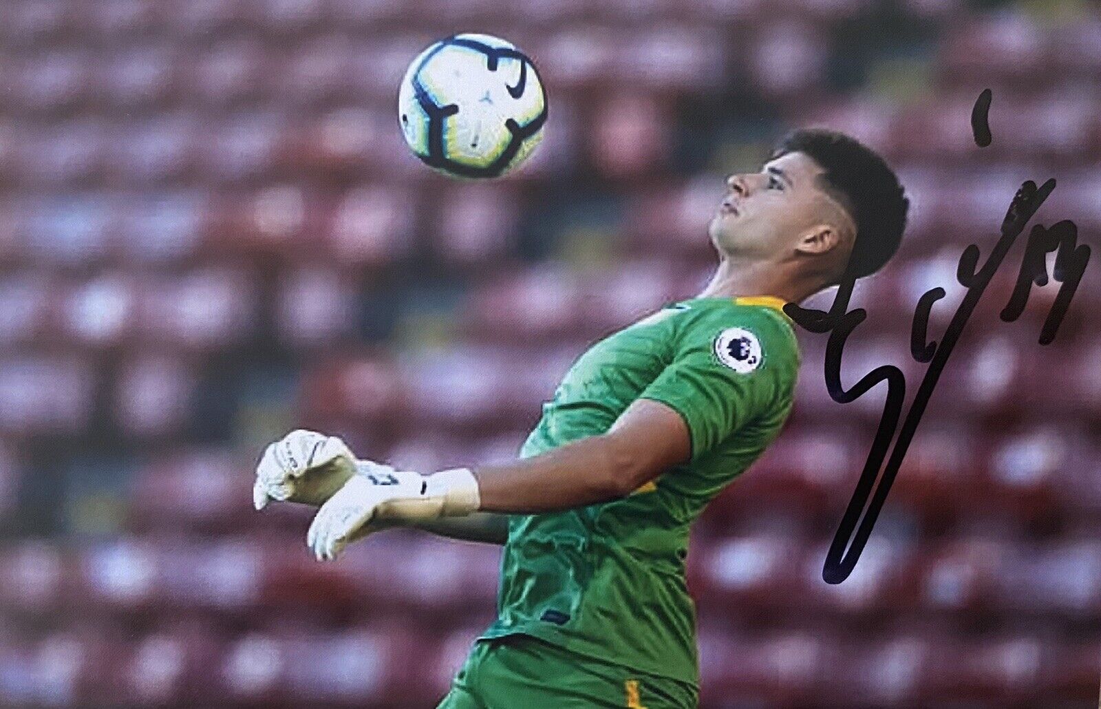 Matija Sarkic Genuine Hand Signed Aston Villa 6X4 Photo Poster painting