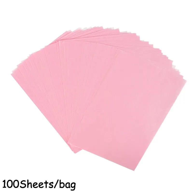 100Sheets A5 Gift Wrapping Paper Retro Multicolor Tissue Paper Bookmark Floral Gift Packaging Material Birthday Party Decoration