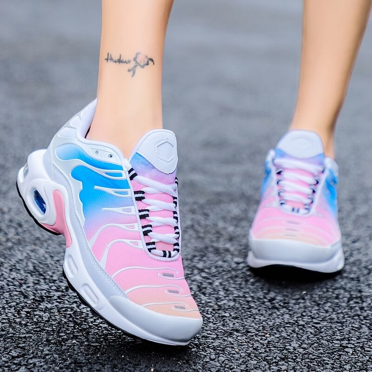 Running Shoes Women Breathable Casual Shoes Breathabe Flat Lightweight Sports Shoes Casual Walking Sneakers Tenis Feminino Shoes