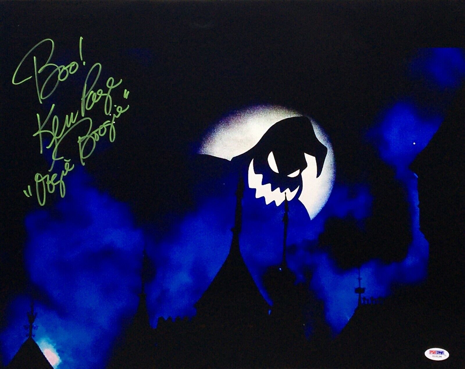 Ken Page Signed 16x20 Photo Poster painting Boo!