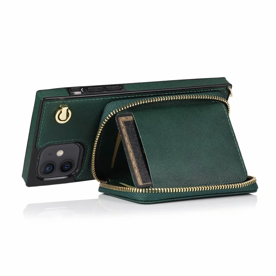 For iPhone 13/14 Zipper bag Phone Case