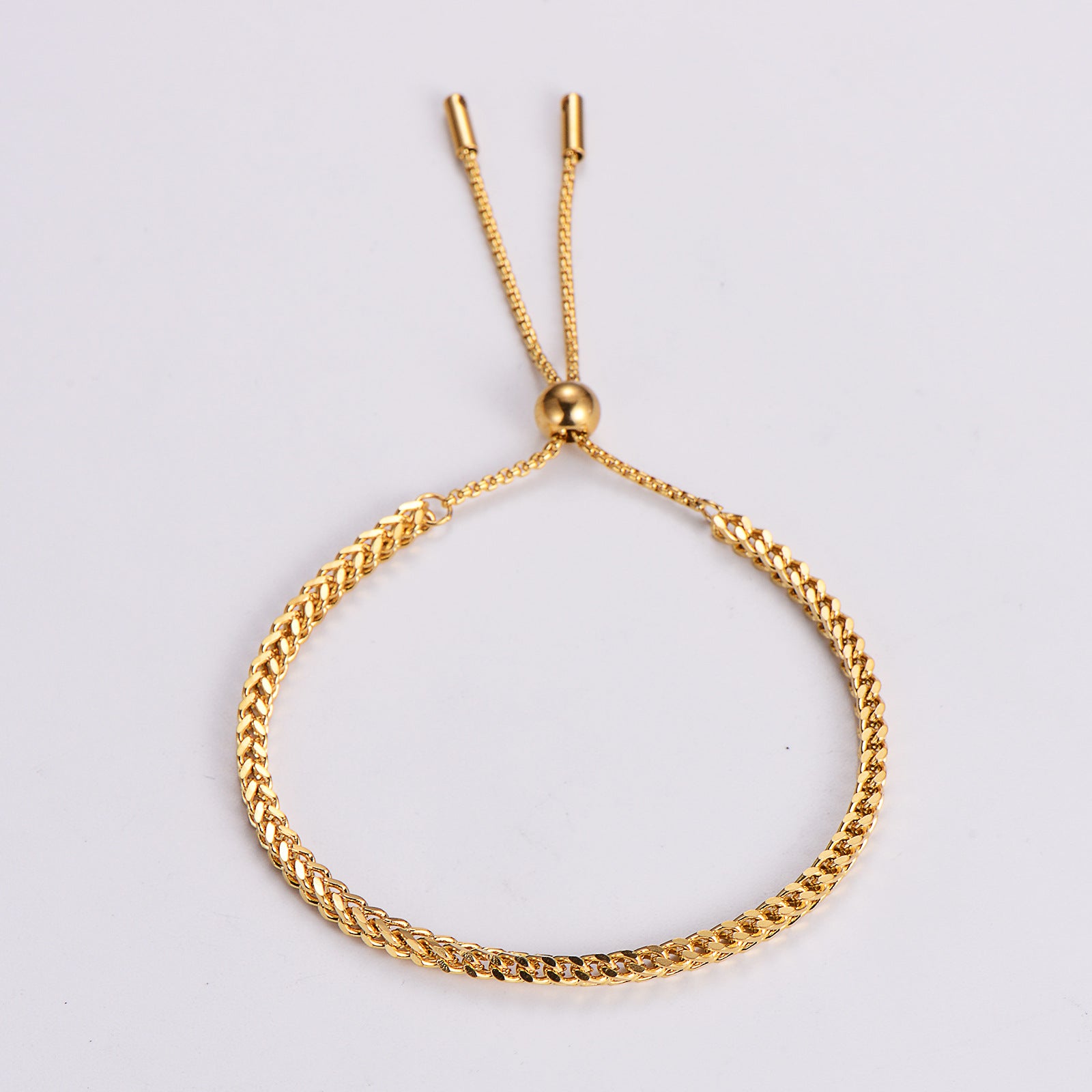 Expressive Women Chain Geometric Stainless Steel Electroplating Bracelets