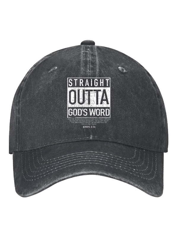 Straight Outta God's Word Hat