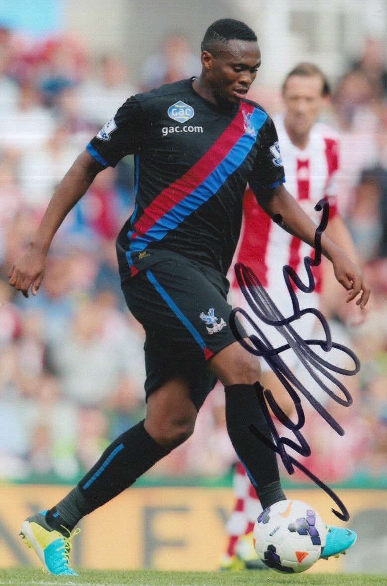 CRYSTAL PALACE HAND SIGNED KAGISHO DIKGACOI 6X4 Photo Poster painting 2.