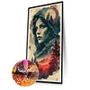 (40*75cm)Girl - Full Round Drill Diamond Painting