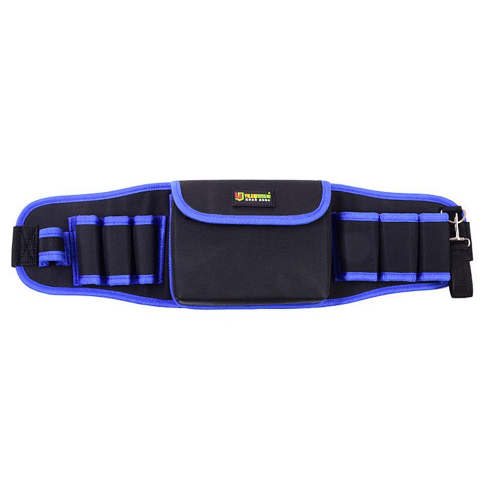 

Waterproof Oxford Cloth Electricians Toolkit Waist Pack Storage Tool Bag, Blue, 501 Original