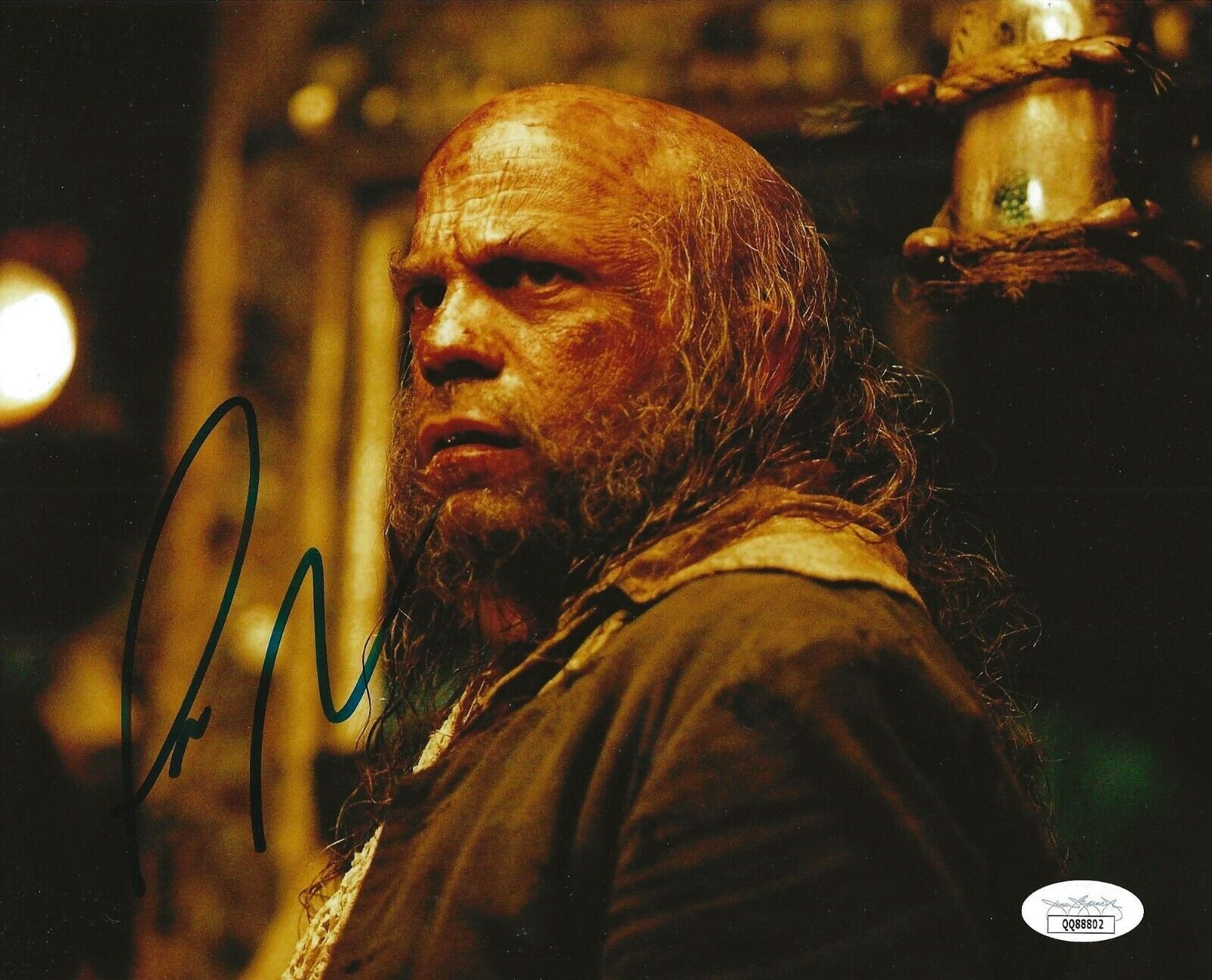 Lee Arenberg signed Pirates of the Caribbean 8x10 Photo Poster painting autographed Pintel 3 JSA