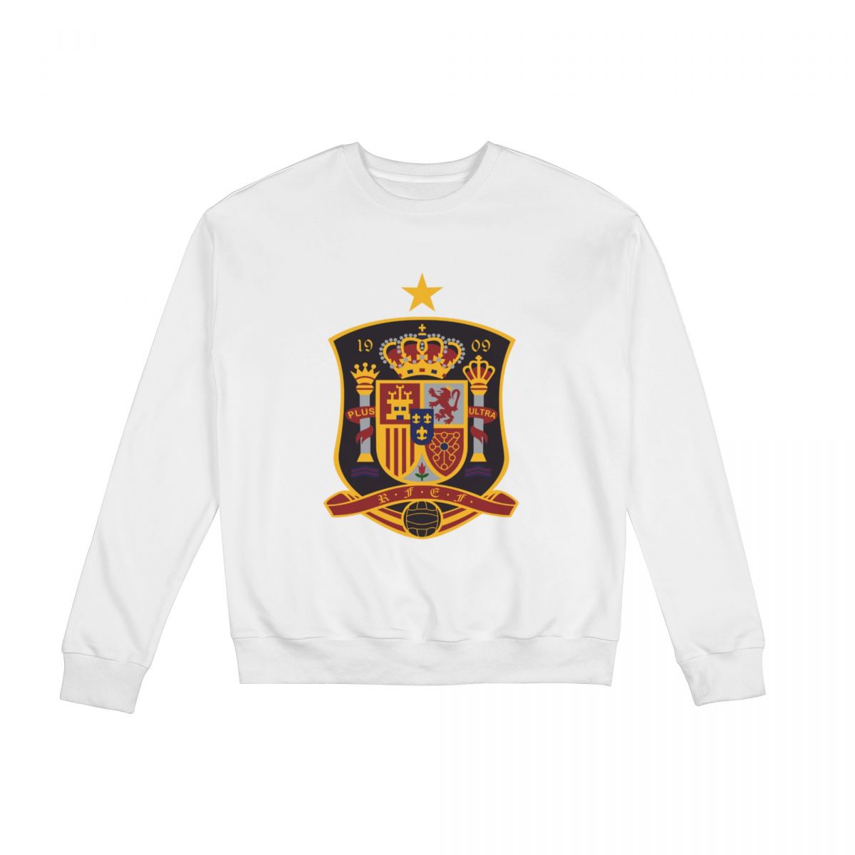 Spain National Football Team Crew Neck Sweatshirt