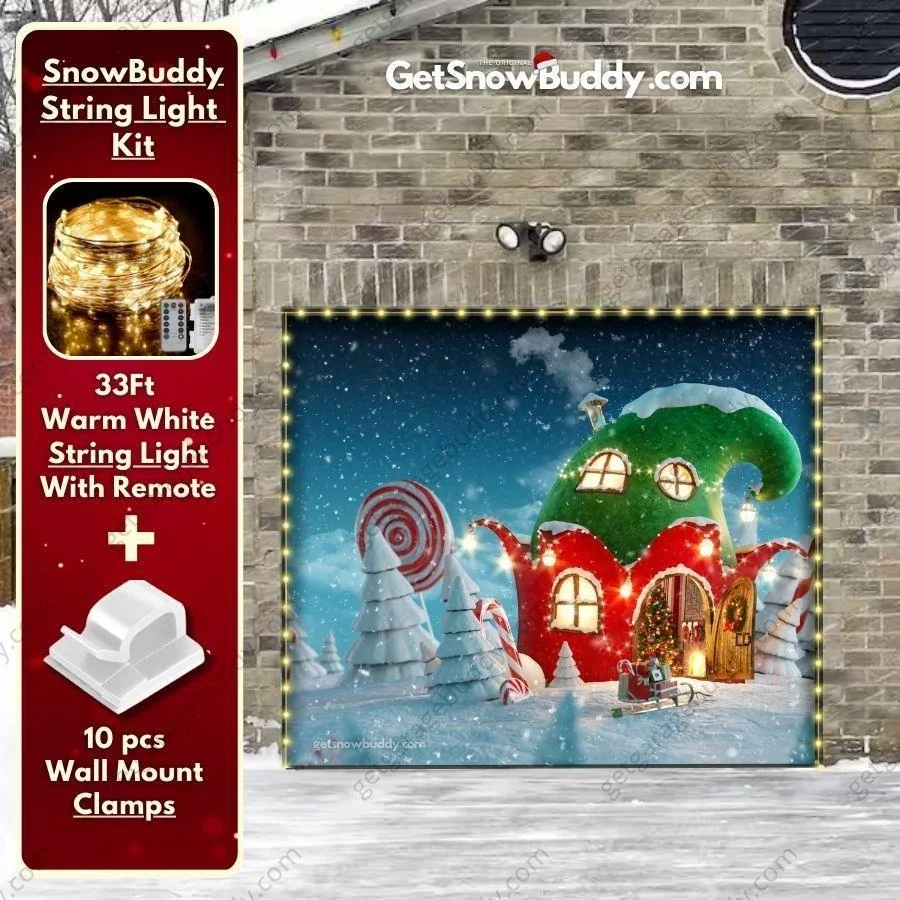 Christmas Wonderland | GarageBuddy Garage Door Cover