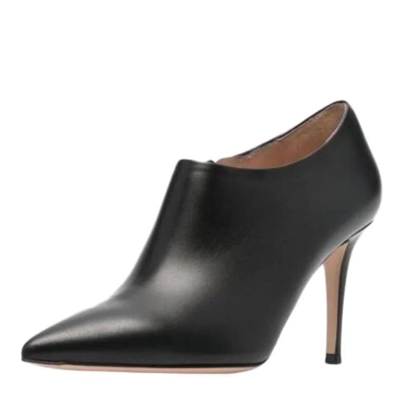 TAAFO Women's High Heels Pointed Toe Pumps Roman Shoes Show Banquet Shoes