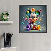 (Multi-Style) Disney Mickey Minnie-Full Round Diamond Painting 30*30cm