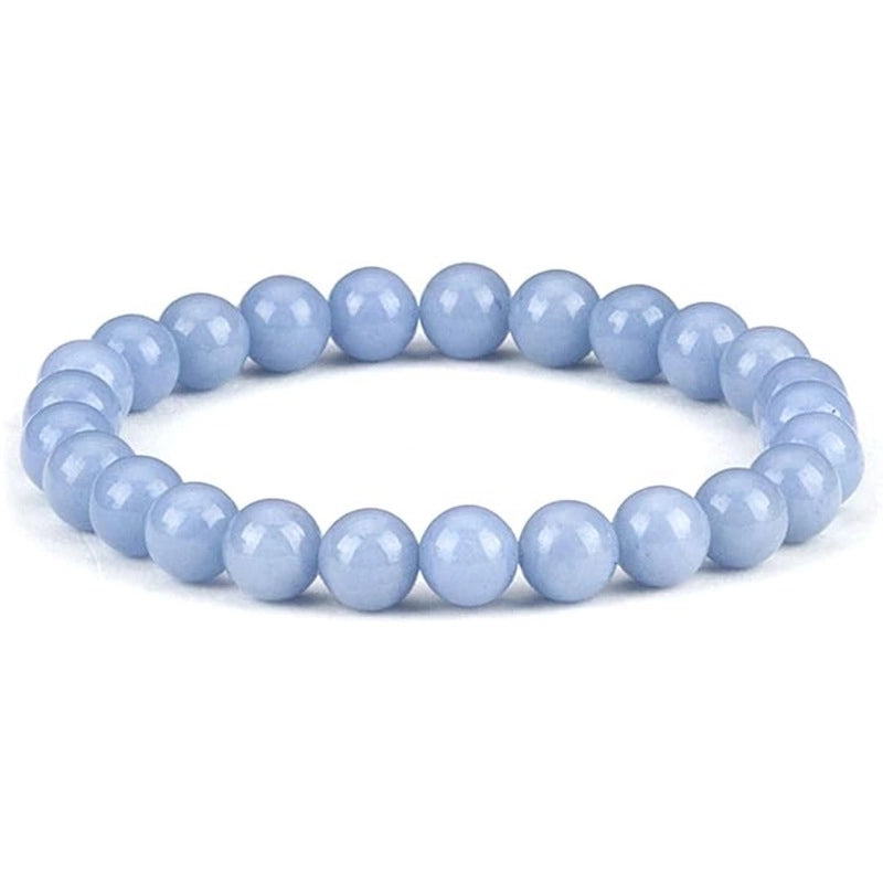 Minimalist Classic Style Round Natural Stone Bracelets In Bulk