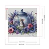 (30*30cm)Flowers Hamster - Square AB Drill Diamond Painting