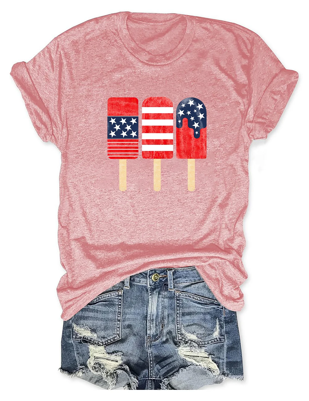 Popsicle 4th Of July T-Shirt