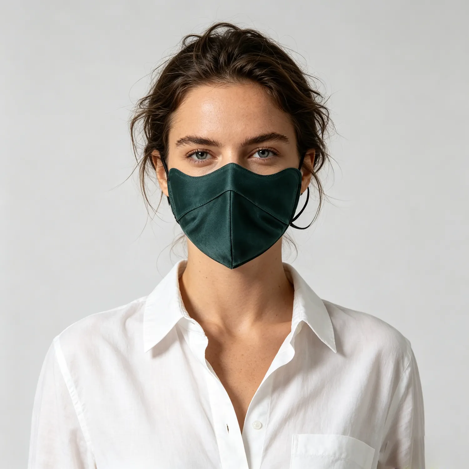 100% Silk Face Mask 19 Momme Lightweight Breathable Sun Shade for Women REAL SILK LIFE