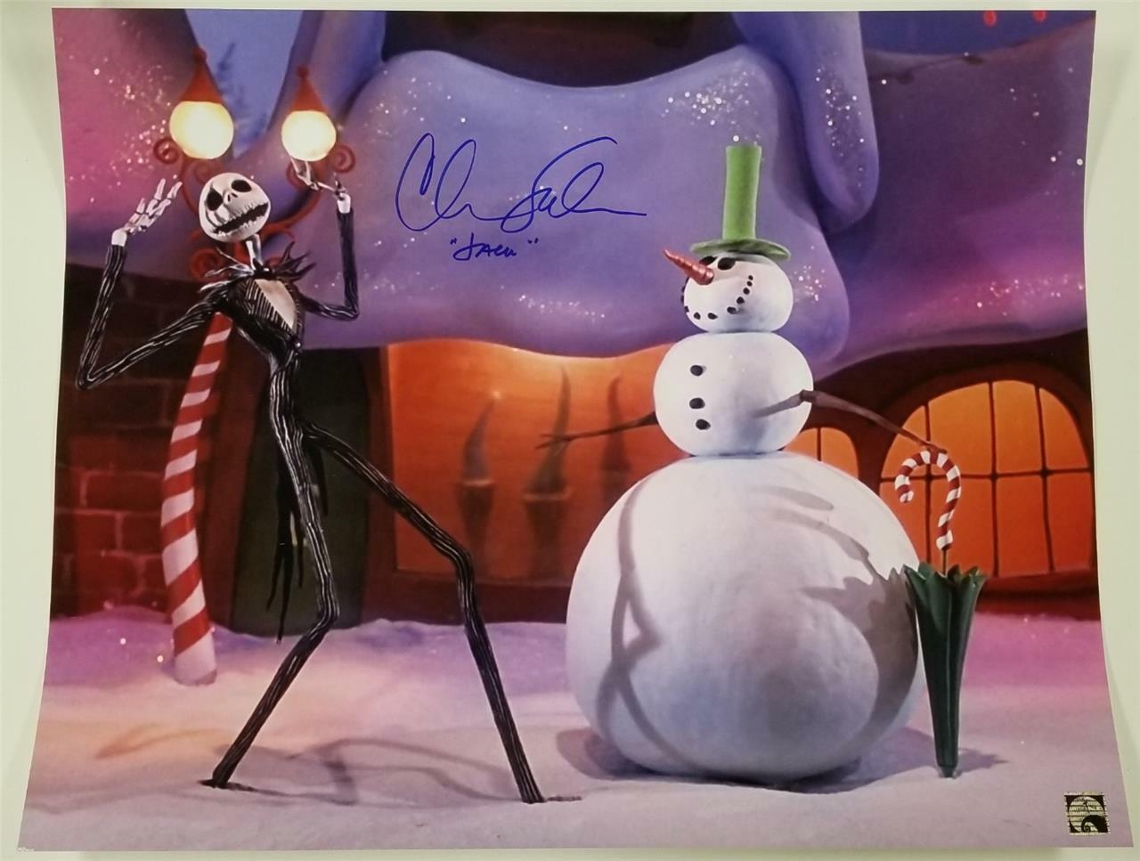 Chris Sarandon signed 16x20 Photo Poster painting #4 Jack Skellington Voice~ OC Nightmare Holo