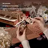 Enjoy Time: DIY Piano Crafts, Wooden Playable Bluetooth Piano for Girls, Building Block Assembly, Creative Holiday Gift