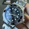 Seamaster Diver 300M Black Ceramic Bezel Black Ceramic Dial on SS Bracelet 42mm