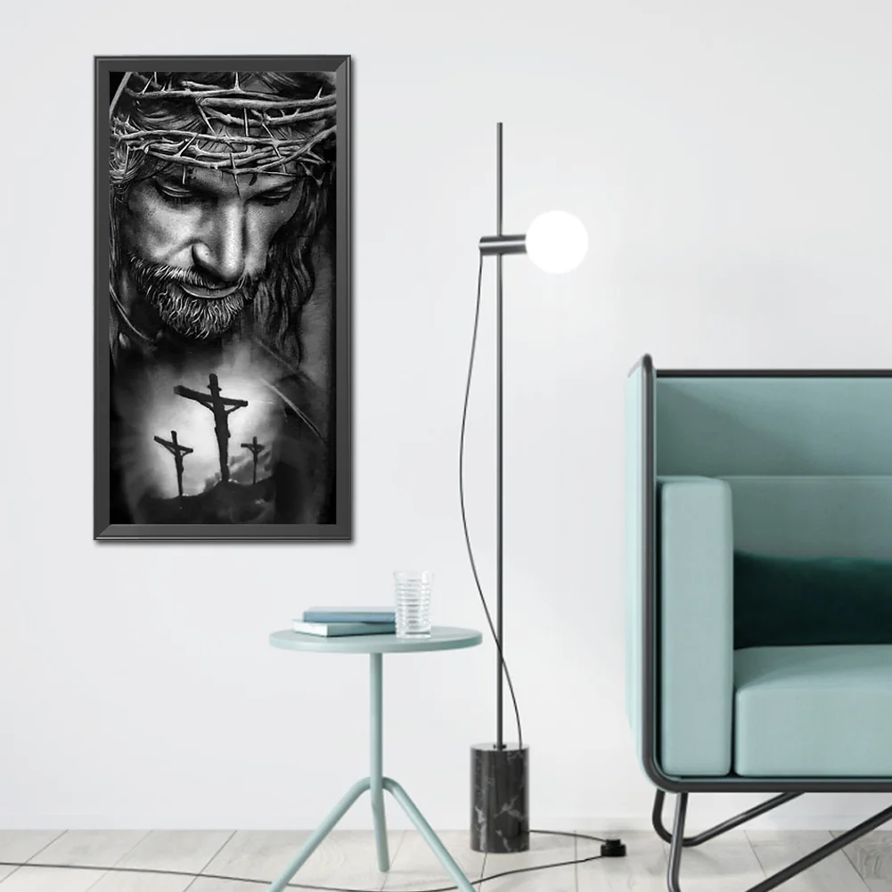 Diamond Painting - Full Round Drill - Jesus(40*80cm)