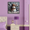 Diamond Painting-DIY Full Round Drill Snowmane