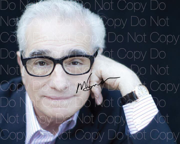 Martin Scorsese signed Photo Poster painting 8X10 picture poster autograph RP