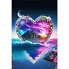 【Clearance Sale】Love Mountains Rivers-Full Round Diamond Painting 40*60CM
