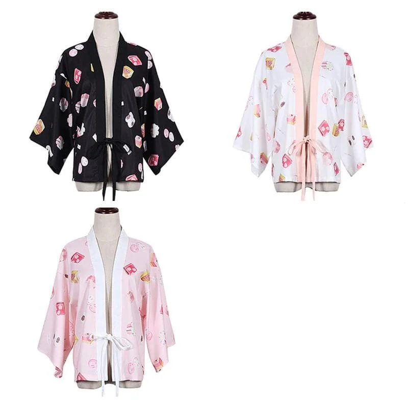 Cookie Bunny Kimono Bathrobe Haori SP179488