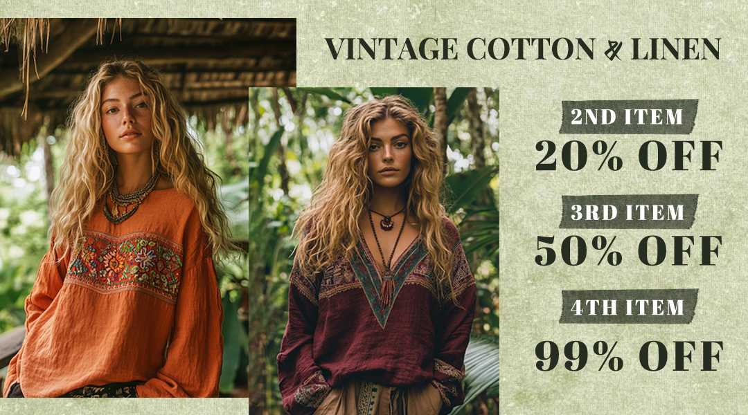 Vintage Cotton & Linen A