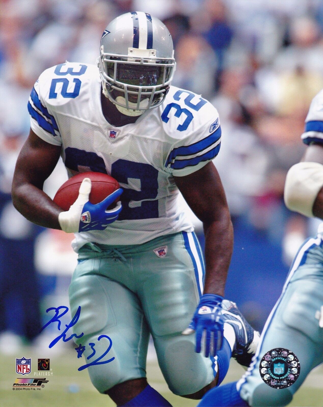 ReShard Lee autographed 8x10 Dallas Cowboys#1